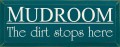Shown in Old Peacock with Cream lettering