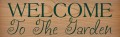 Shown on Natural Red Cedar with Green lettering
