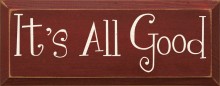 Shown in Old Burgundy with Cream lettering