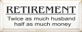Shown in Old Cottage White with Black lettering