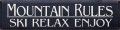 Shown in Old Blue with Cream lettering