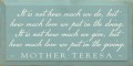 Shown in Old Sea Blue with Cream lettering