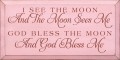 Shown in Old Baby Pink with Red lettering