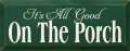 Shown In Old Green with Cream lettering