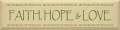 Shown in Old Cream with Moss lettering
