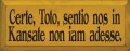 Shown in Old Mustard with Black lettering