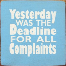 Shown in Old Light Blue with Cottage White lettering