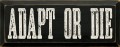 Shown in Old Black with Cream lettering