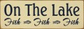 Shown in Old Cream with Blue lettering