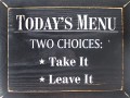 Shown in Old Black with Cream lettering