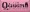 Shown in Old Pink with Black lettering