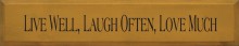Shown in Old Gold with Black lettering
