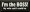 Shown in Old Black with Cream lettering