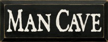 Shown in Old Black with Cream lettering