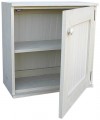 Shown in Old Cottage White with optional doors
