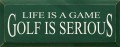 Shown In Old Green with Cream lettering