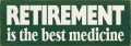 Shown in Old Green with Cream lettering