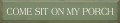 Shown in Old Sage with Cream lettering