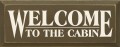 Shown in Old Brown with Cream lettering