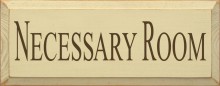Shown in Old Cream with Brown lettering