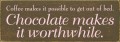 Shown in Old Brown with Baby Pink lettering