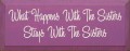 Shown in Old Plum with Cream Lettering