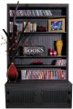 4 foot wide unit with 12" deep shelves - shown with off-center fixed shelf plus 1 extra shelf