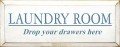 Shown in Old Cottage White with Williamsburg Blue lettering