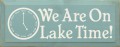 Shown in Old Sea Blue with Cream lettering