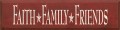 Shown in Old Burgundy with Cream lettering