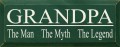 Shown in Old Green with Cream lettering