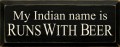 Shown in Old Black with Cream lettering