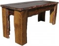 Natural Pine wood is coated with a sealant - color and detail vary with every piece