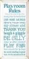 Shown in Old Cottage White with Aqua lettering