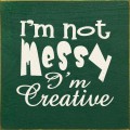Shown in Old Green with Cream lettering