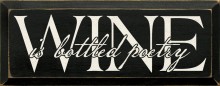Shown in Old Black with Cream lettering