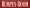 Shown in Old Red with Cream lettering