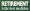 Shown in Old Green with Cream lettering