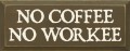 Shown in Old Brown with Cream lettering