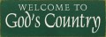 Shown in Old Green with Cream lettering