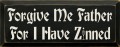 Shown in Old Black with Cream lettering