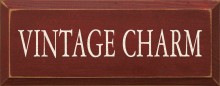 Shown in Old Burgundy with Cream lettering