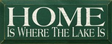Shown in Old Green with Cream lettering