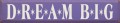 Shown in Old Purple with Cream lettering