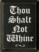 Shown in Old Black with Cream lettering