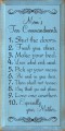 Shown in Old Light Blue with Black lettering