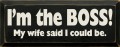 Shown in Old Black with Cream lettering