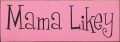 Shown in Old Pink with Black lettering