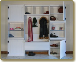 Modular Cabinets, Modular Shelf, Modular Bench with Storage
