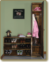 Locker Cabinet & Shoe Rack